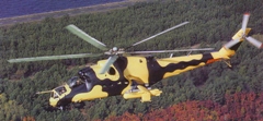 Модернизированный вертолет Ми-35. Фото завод "АВИАКОН"